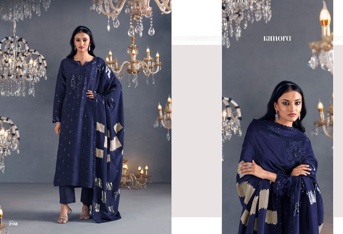 Hazel By Kimora Heer Russian Silk Printed Salwar Kameez Wholesale Price In Surat
